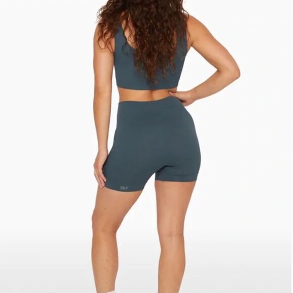 SET Active Sculptflex Bike Shorts (Mojito ?) - Size Small - Picture 9 of 9